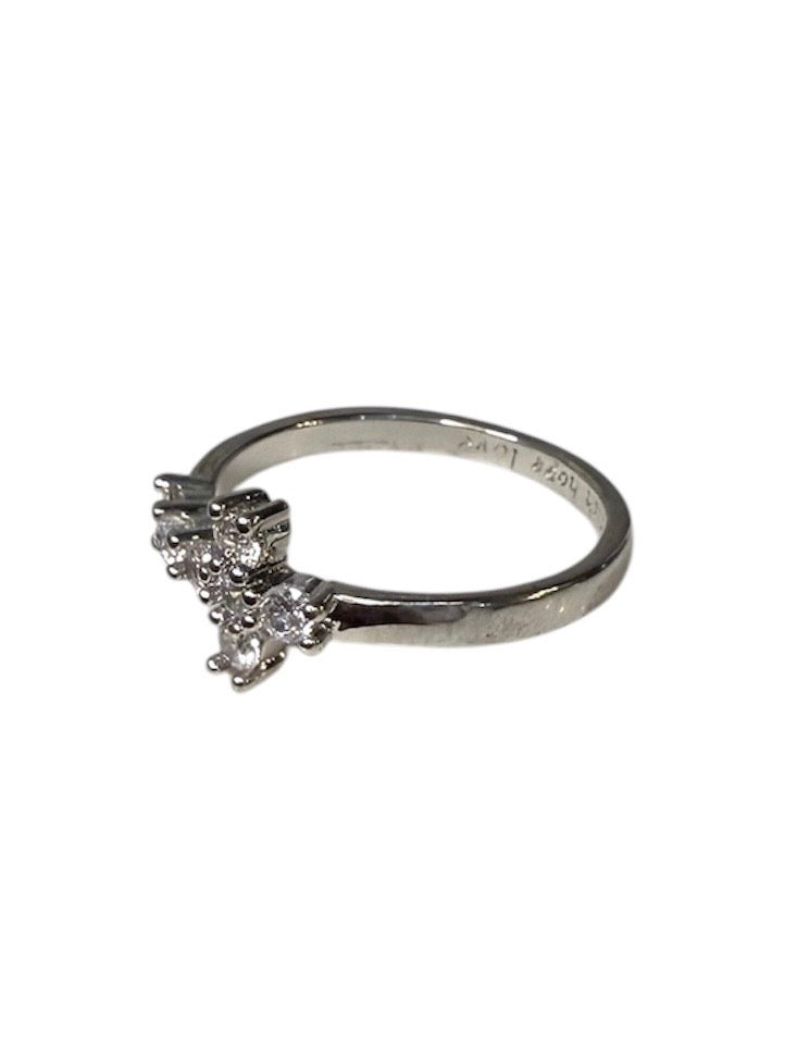 Sparkle Cross Ring