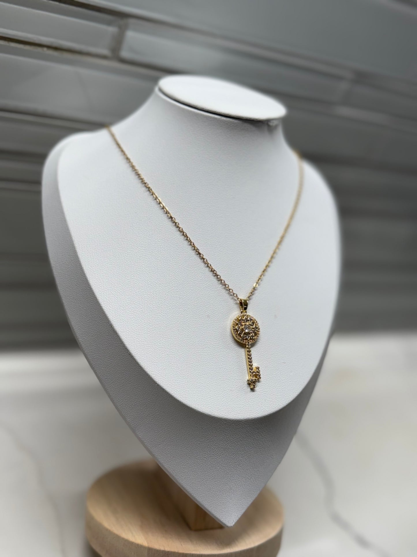 Golden Key Necklace